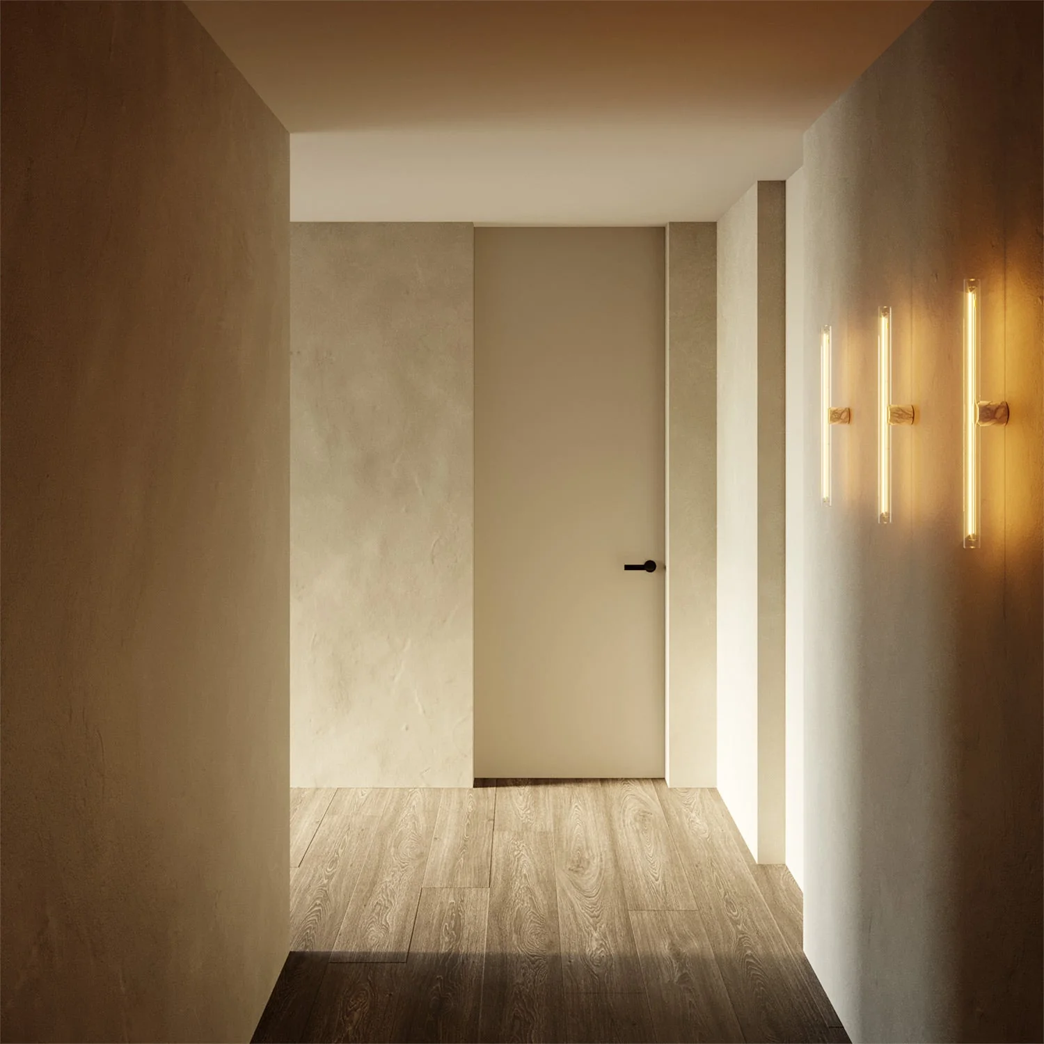 Esse14 wall or ceiling lamp for S14d LED light bulb - Waterproof IP44 - White marble effect - Image 3