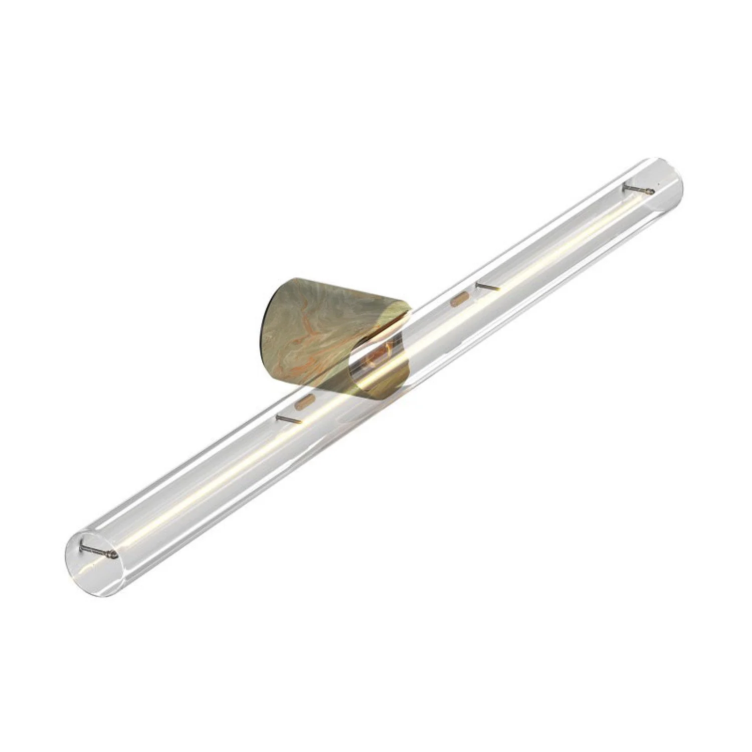 Esse14 wall or ceiling light for S14d LED light bulb - Waterproof IP44 - Green marble effect - Image 5